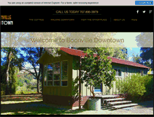 Tablet Screenshot of boonvilledowntown.com